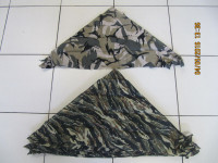 20 piece lot Of 100% Cotton Camoflauge Military Style Bandanas