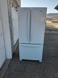 Whirlpool fridge with French doors 