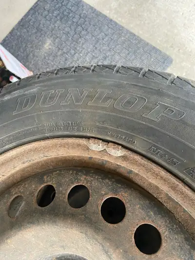 4 DUNLOP WINTERMAXX SJ8 225/65/17 with 10/32 in tread remaining. Tires like new. If the ad is still...