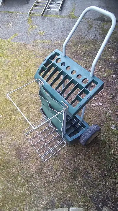Garden Tools Cart , This Cart is very Andy for Garden Tools, Yard Wast Bag,also as a pouch for small...