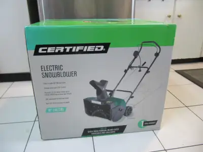 Certified Brand TC3163 Electric Snowblower NIB Limited Stock!!!!, View more