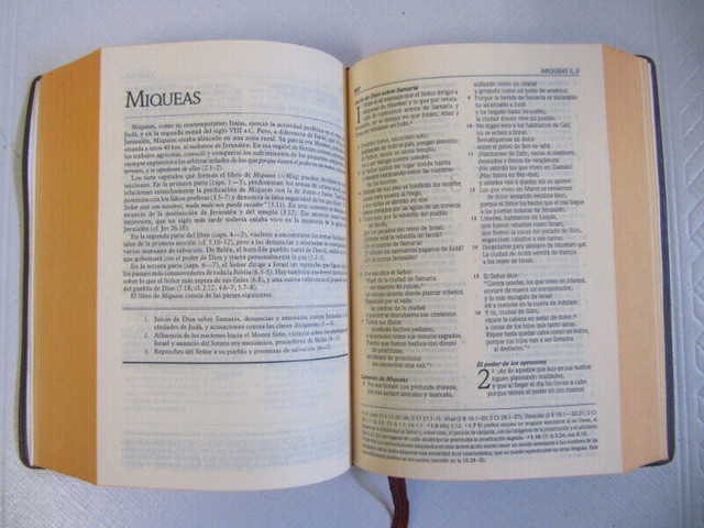 La Biblia Dios Habla Hoy Edicion De Referencia Leather Clad 1979 in Arts & Collectibles in Mississauga / Peel Region - Image 4