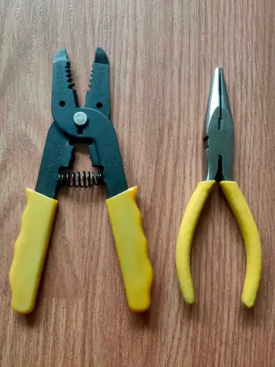 Wire Stripper, Pliers, Wrenches, Sockets, Measure Tape, View more
