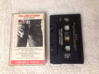 THE ROLLING STONES STICKY FINGERS CASSETTE TAPE