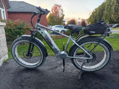 Selling Rize x fat tire ebike. Bike is a little too big for me. Paid $2700 with tax (receipt availab...