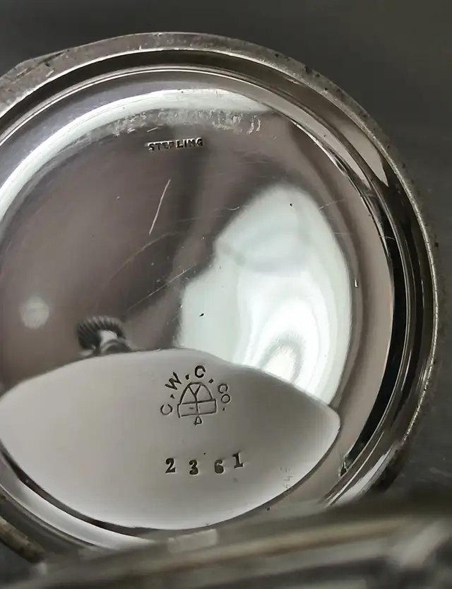 Sterling Silver Watch -- Waltham 1888 -- Montre Argent Sterling in Jewellery & Watches in City of Montréal - Image 5