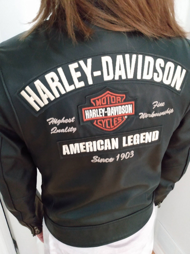 Manteau Harley Davidson ventage femme XS | Women's - Tops & Outerwear | La  Ronge | Kijiji