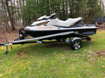 -SUPERCHARGED, VERY FAST -INDEPENDENT SUSPENSION PROVIDES VERY COMFORTABLE RIDE EVEN IN ROUGH WATER...