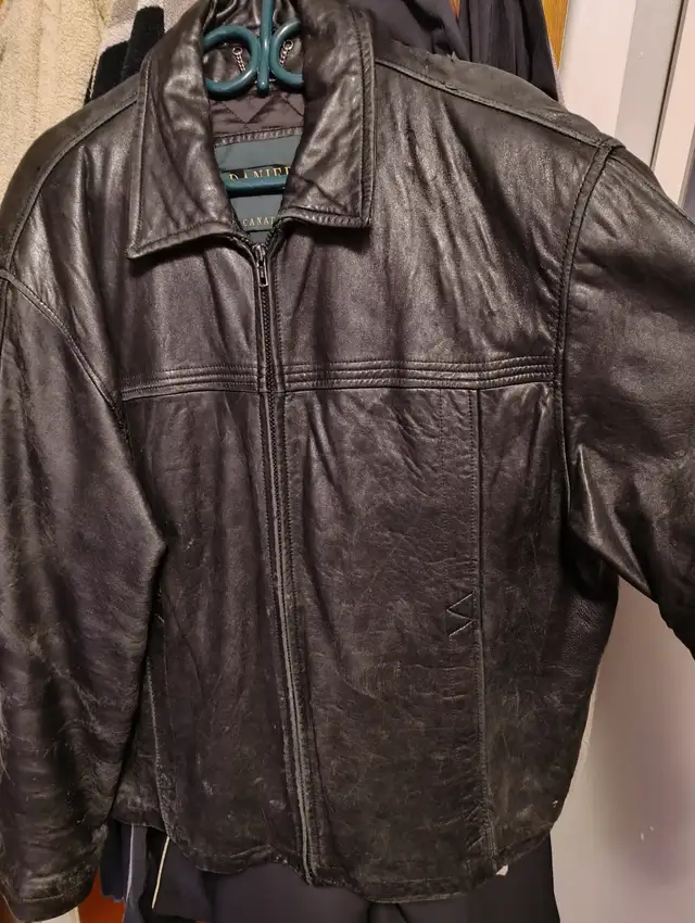 Danier Genuine Leather Jacket in Men's in Oshawa / Durham Region - Image 3
