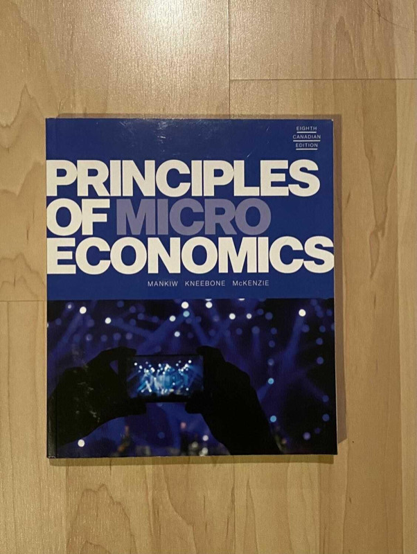 PRINCIPLES OF MICRO ECONOMICS TEXT BOOK in Textbooks in Sarnia