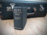 1936 Ships and the Sea, compiled and edited by Pay-Lieut. E.C.
