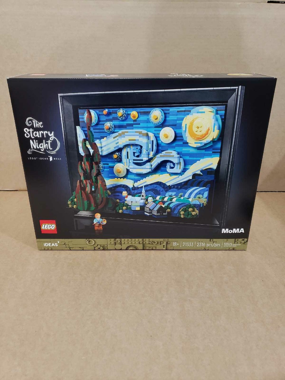 21333 LEGO Ideas Vincent van Gogh - The Starry Night | Toys & Games ...