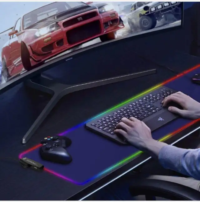 RGB Gaming Mouse Pad in Mice, Keyboards & Webcams in Mississauga / Peel Region - Image 2
