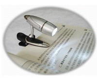 Mini Clip-on Clip LED Bullit Book Light