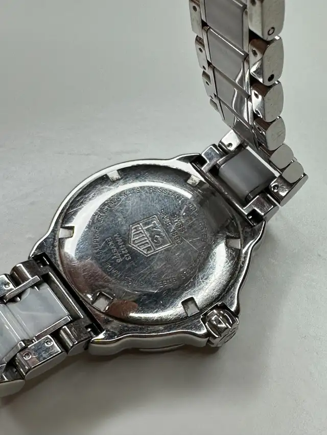 WAH1213.BA0861 TAG HEUER FORMULA 1 LADIES WHITE CERAMIC DIAMOND in Jewellery & Watches in City of Montréal - Image 5