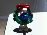 Smurfs - Vintage Christmas Wreath Smurf