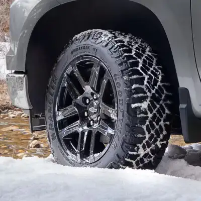 4 Goodyear Ultra Grip Winter Tires (Almost new) + Rims in Tires & Rims in City of Halifax - Image 3