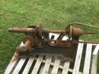 Antique drill press