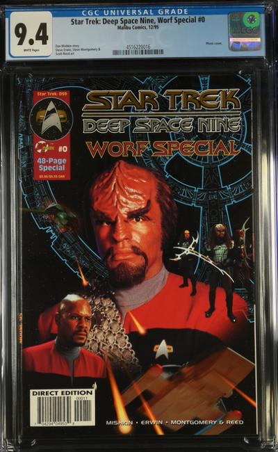 CGC Graded Comics Star Trek -DS9 -Next Generation -Worf -Picard, View more