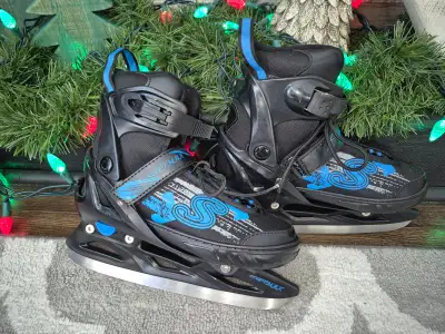 Adjustable Softmax Kids Ice Skates Sizes 3-6, View more