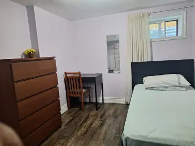 Private basement room for rent