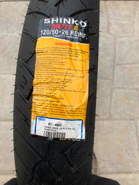 Shinko SR777 120/50-26 Reinforced Tubeless Motorcycle Tire