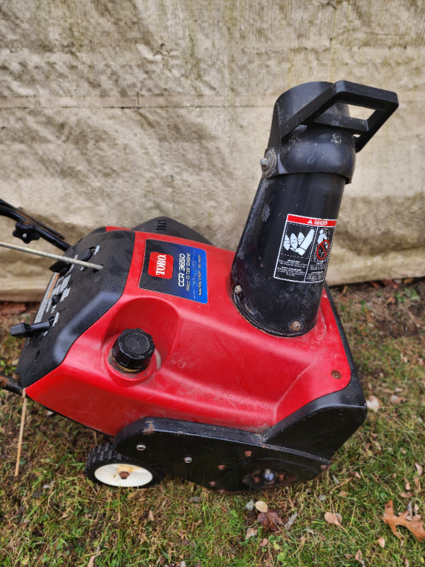 Toro CCR3650 5 HP R*tek Engine 2 Stroke Snowblower Snow Blower Other