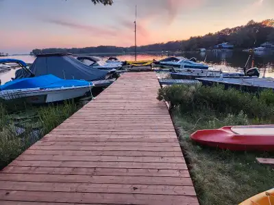 Located at Glenrock Cottages and Trailer Park Sturgeon Falls Ont. on Lake Nipissing.Family park with...