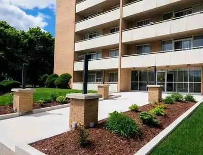 Located quiet safe neighborhood on mature treed professionally landscaped grounds in very clean and...