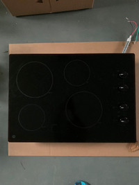 30” GE Electric Cooktop with 4 Elements