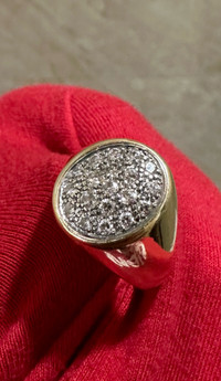 Diamond 10K Gold Ring