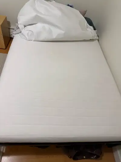 bed frame+ mattress, View more