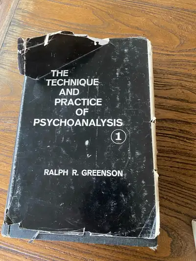 The Technique and Practice of Psychoanalysis by Ralph Greenson, View more