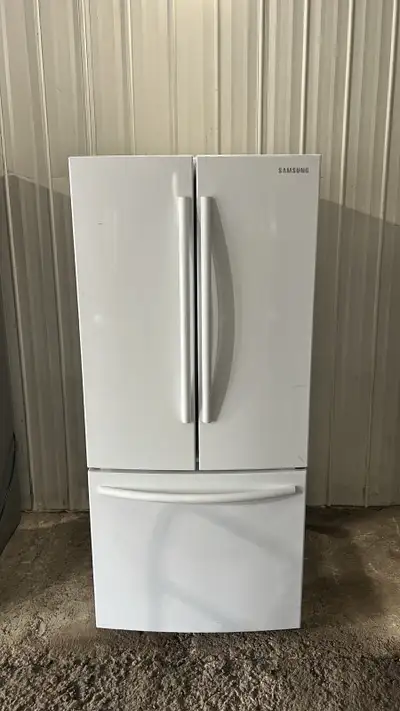 fridge white 30-in double door, View more