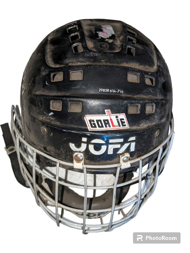 I deliver,  Jofa hockey Goalie Helmet in Hobbies & Crafts in St. Albert - Image 4