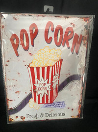 New Tim Popcorn Sign