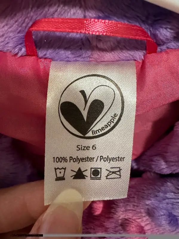 Girls Limeapple Minky Bubble Sweater - size 6 in Kids & Youth in Calgary - Image 4