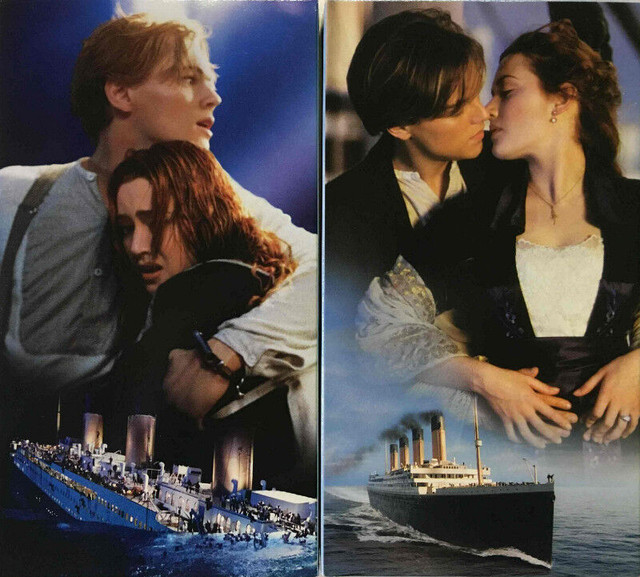 VHS - Titanic (2 cassettes) - 10$ Boitier dans CD, DVD et Blu-ray  à Granby - Image 4