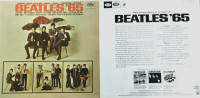 Beatles '65 Promo Album Flat CD Capitol Records 12x12 -2004