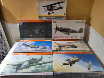 1/48 Eduard aircraft models for sell, View more