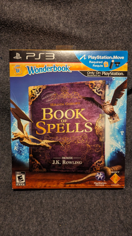 Book of Spells (Harry Potter) PS3 in Sony Playstation 3 in St. John's