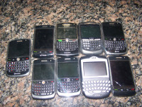 9 used blackberry cell phones