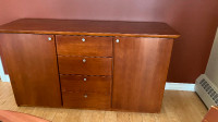 Dining wood cabinet