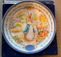 Peter  Rabbit plate.