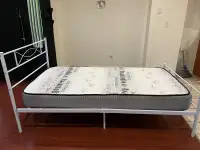 Bed with mattress 
