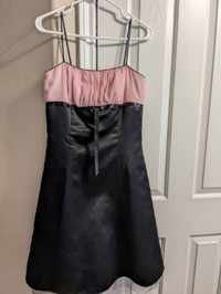 Pink & Black Dress for Christmas/ Graduation/Wedding.C$55