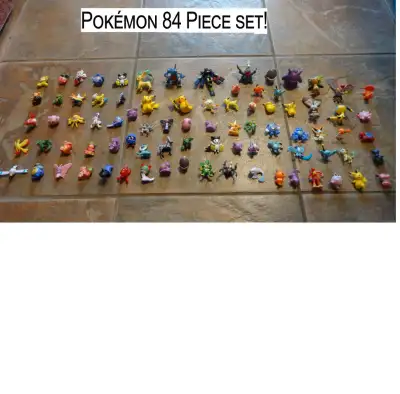 Pokémon PVC 1” Figures Toy Lot Of 84 - $35, View more