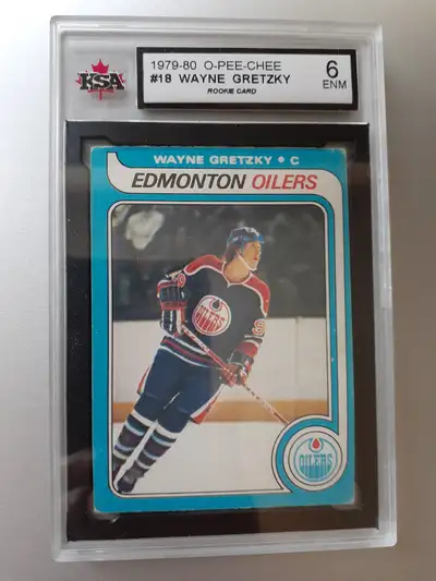 1979-80 O-PEE-CHEE WAYNE GRETZKY ROOKIE CARD KSA 6