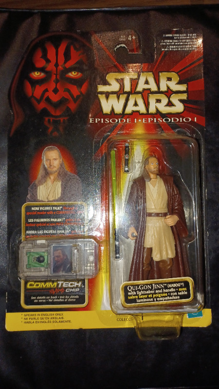 Qui-Gon Jinn Action Figure Sealed in Toys & Games in Kingston