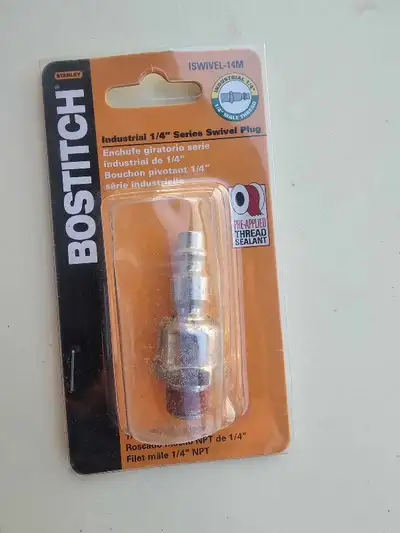 Bostitch 1/4" Series Swivel Plug, View more